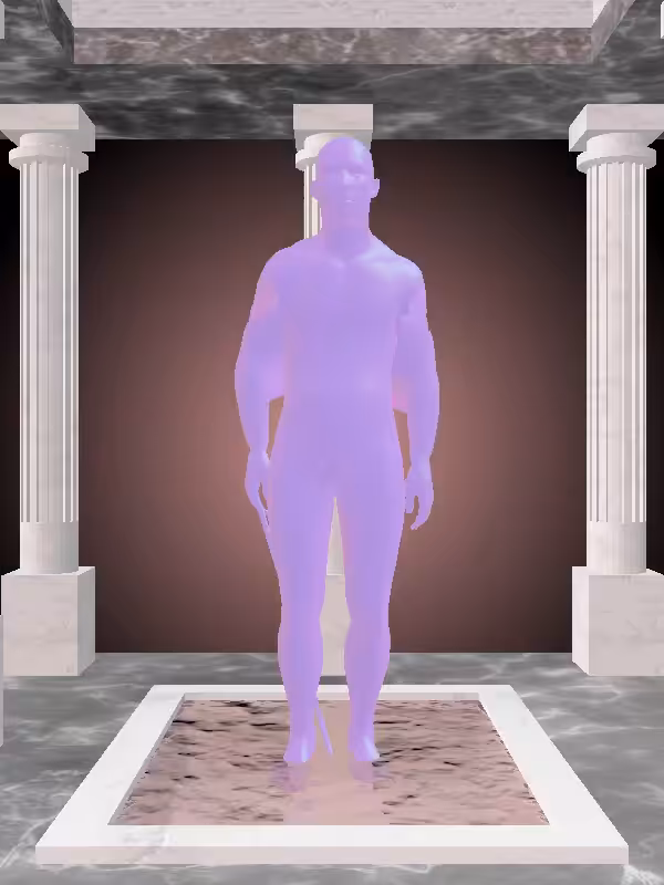 HeavenComputer: The Jumping Bright Purple Man #2551