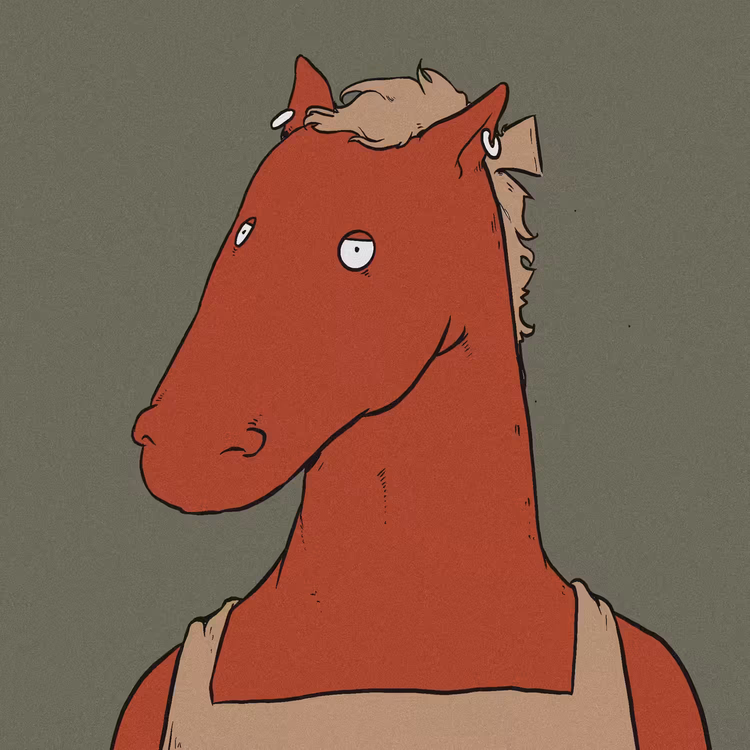 horse head - hot