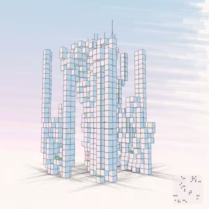 Cellular Skyscrapers #31