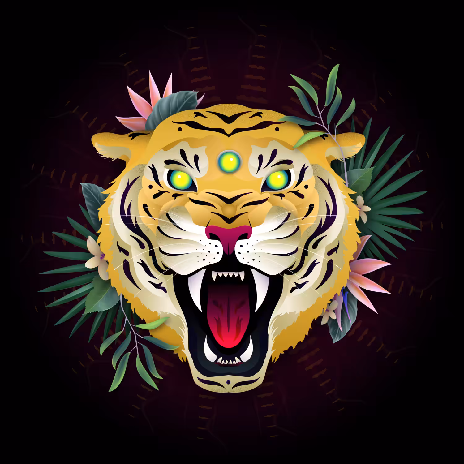 Animal Mask: Tiger