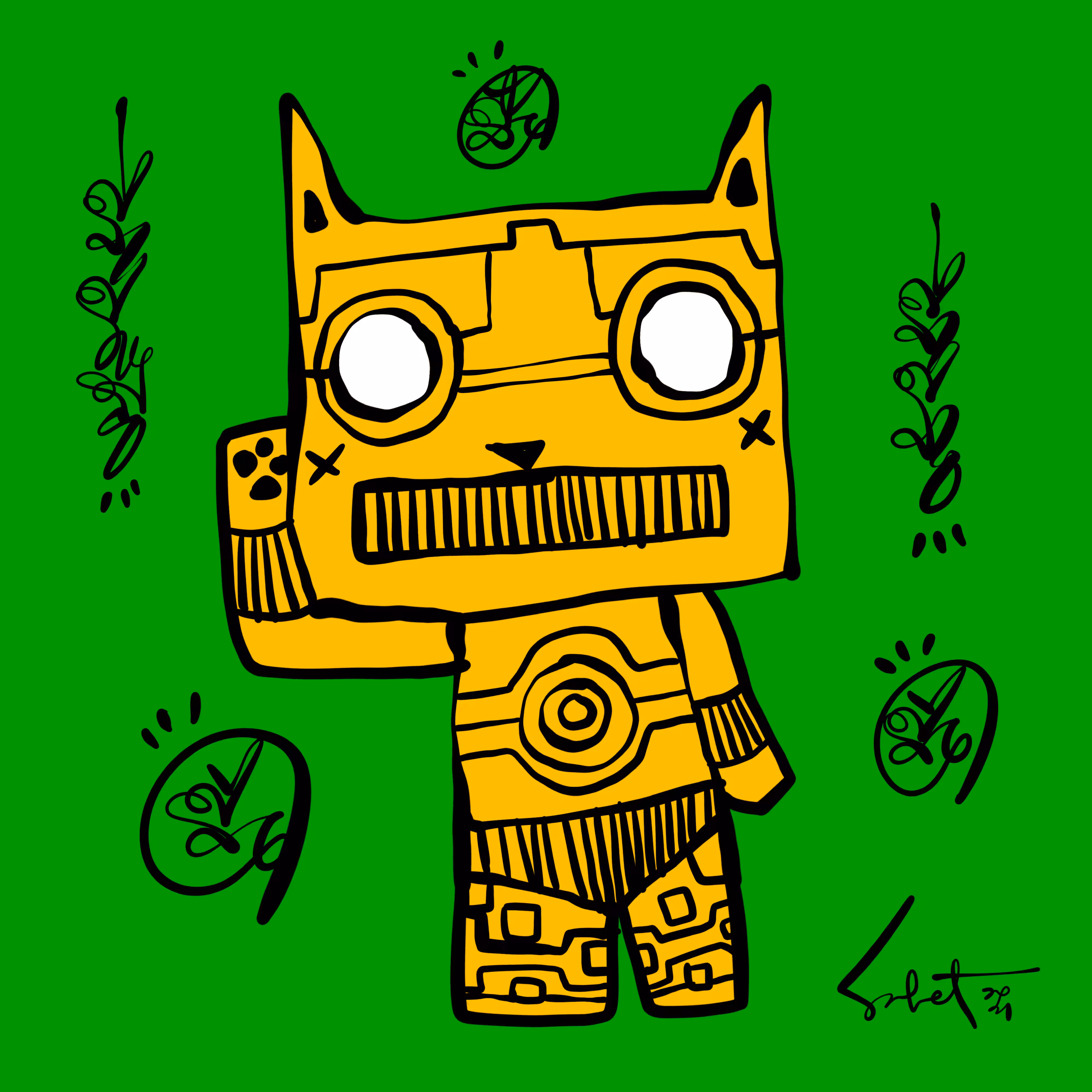 Ugly Kitties by Sabet #128