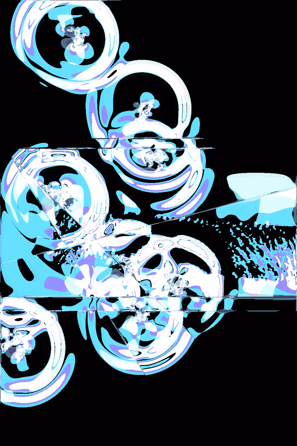 Protozoan Triptych #25