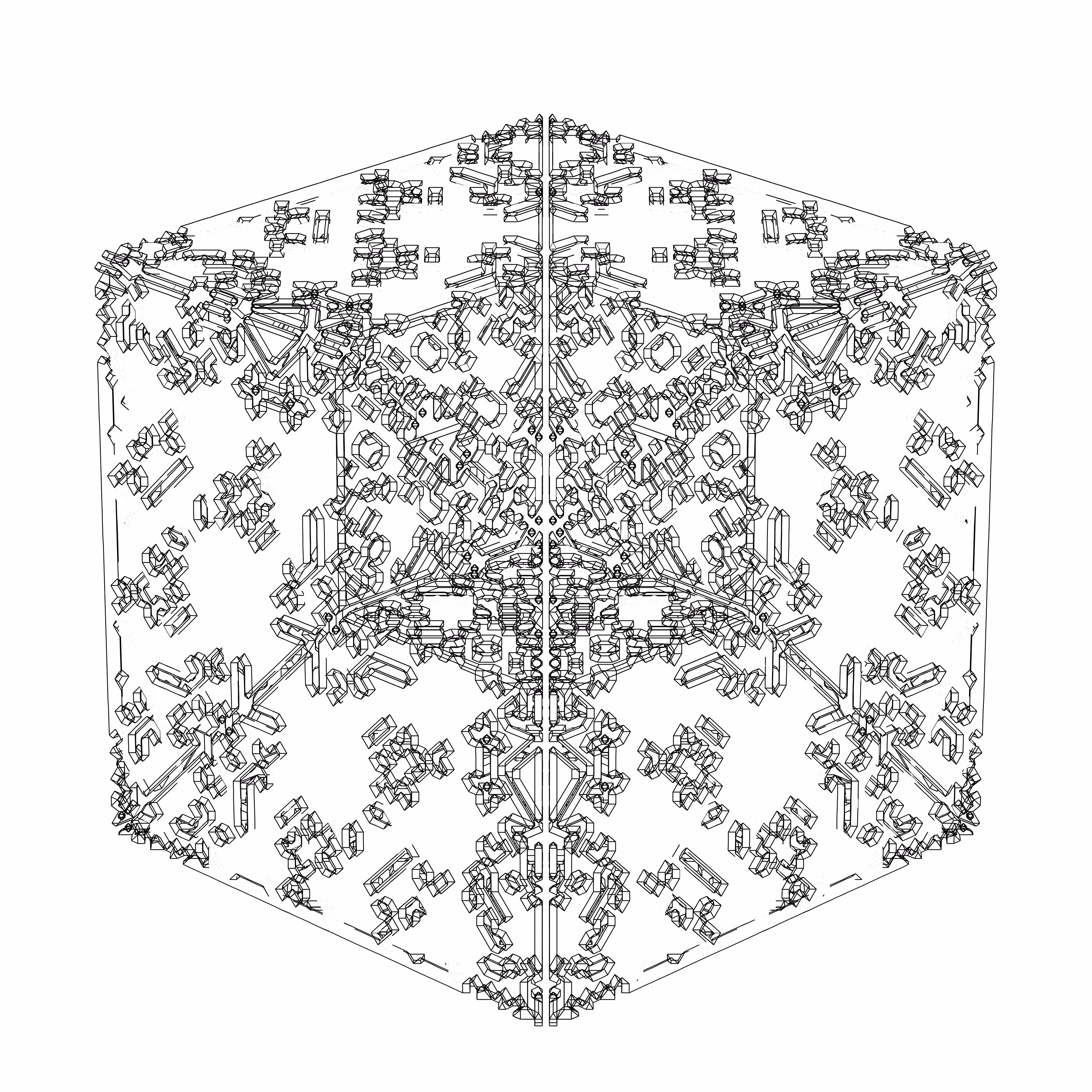 LL21 Alien Art Cube #246