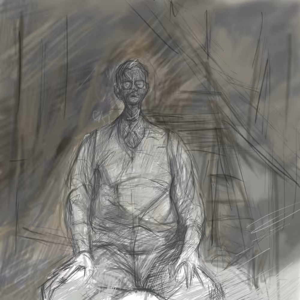 Sitting Man