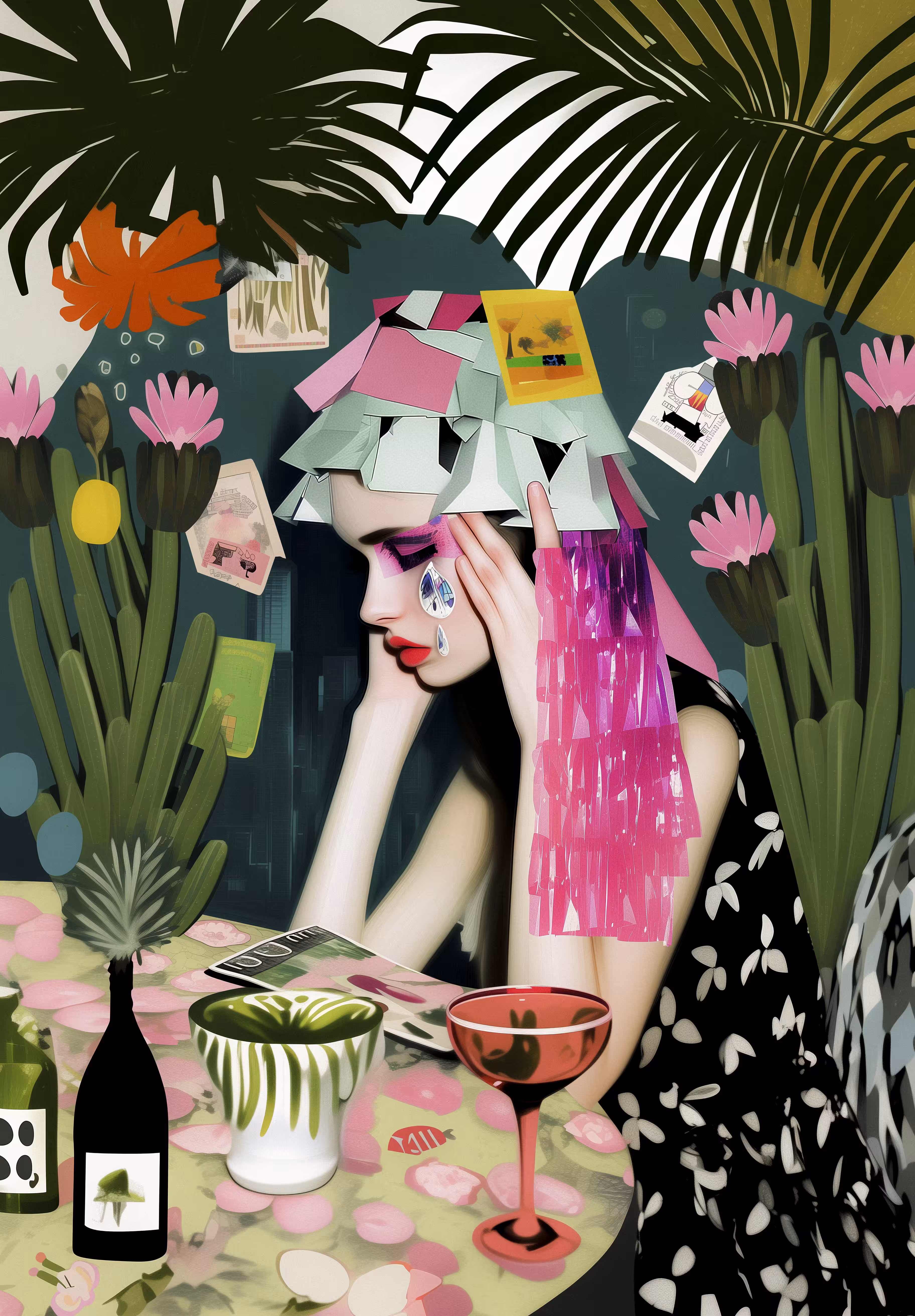 Let's express the feeling of loneliness cheerfully #4