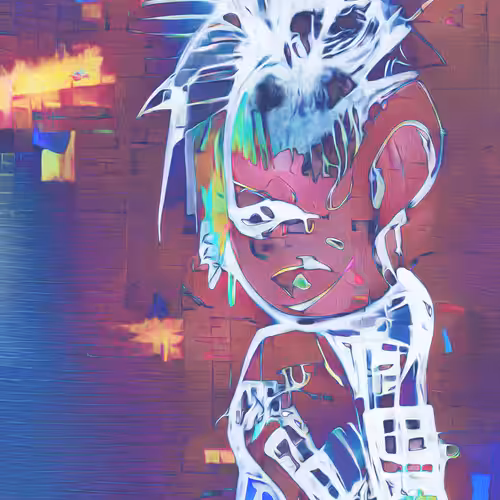Scribbled Punk #33