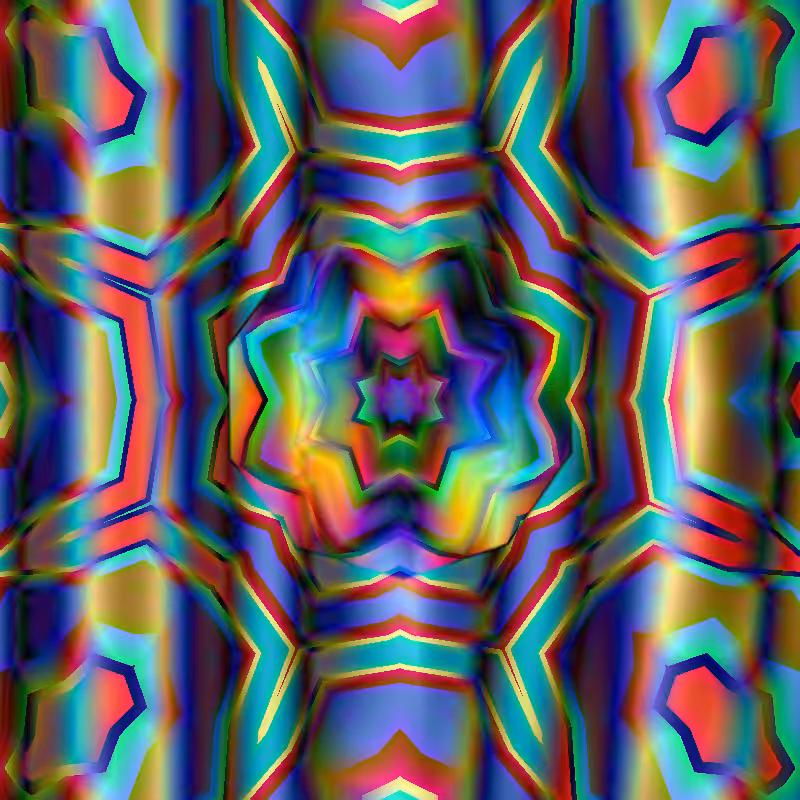 Multiple Colorful Shapes #20