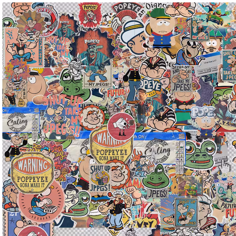 Sticker addict: PEPEYE #32