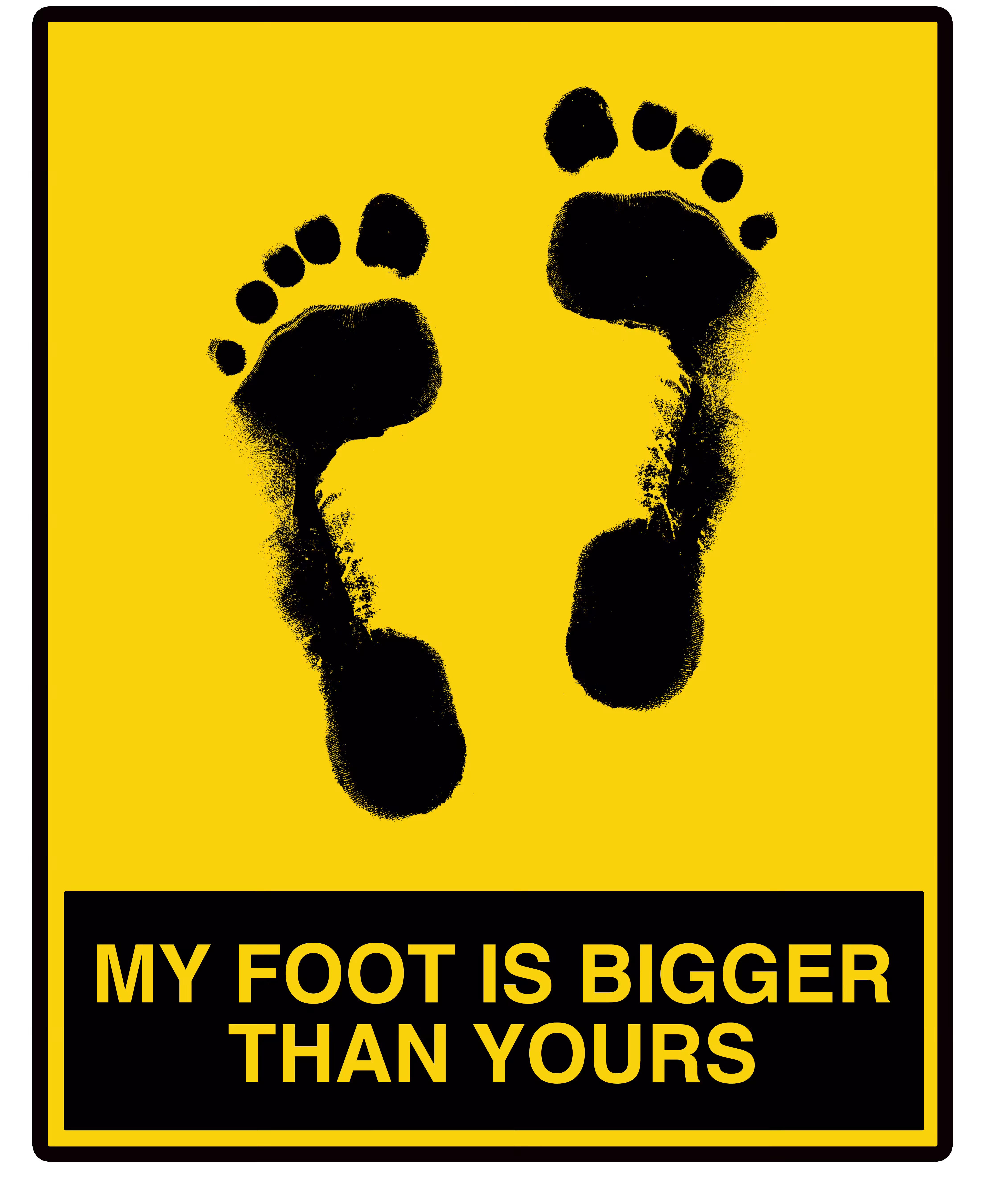 Big Foot Sign