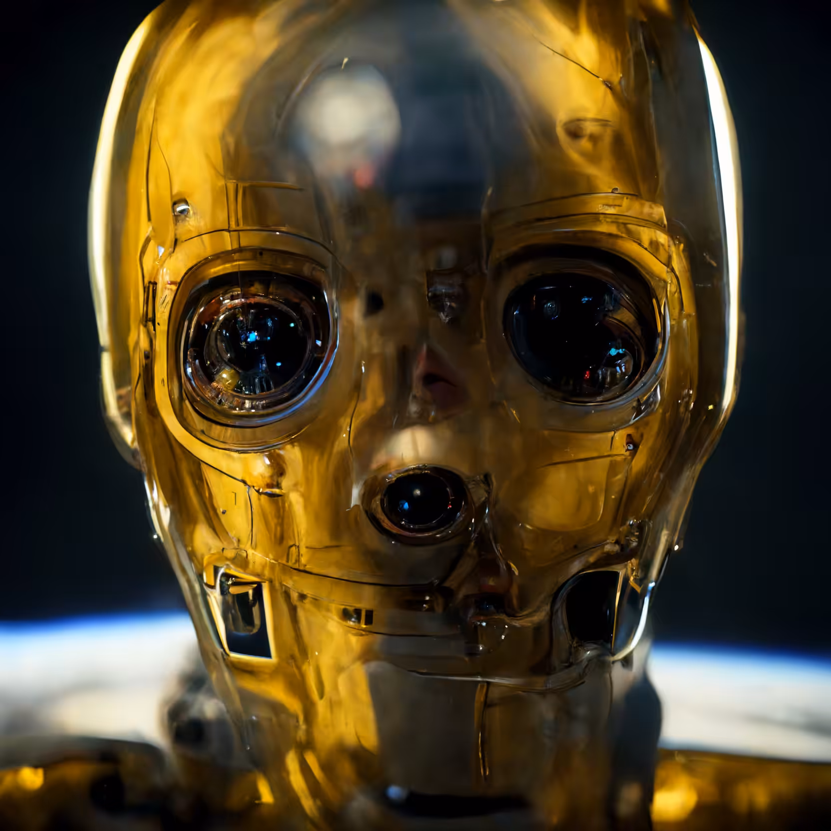 C-3PO IN SPACE
