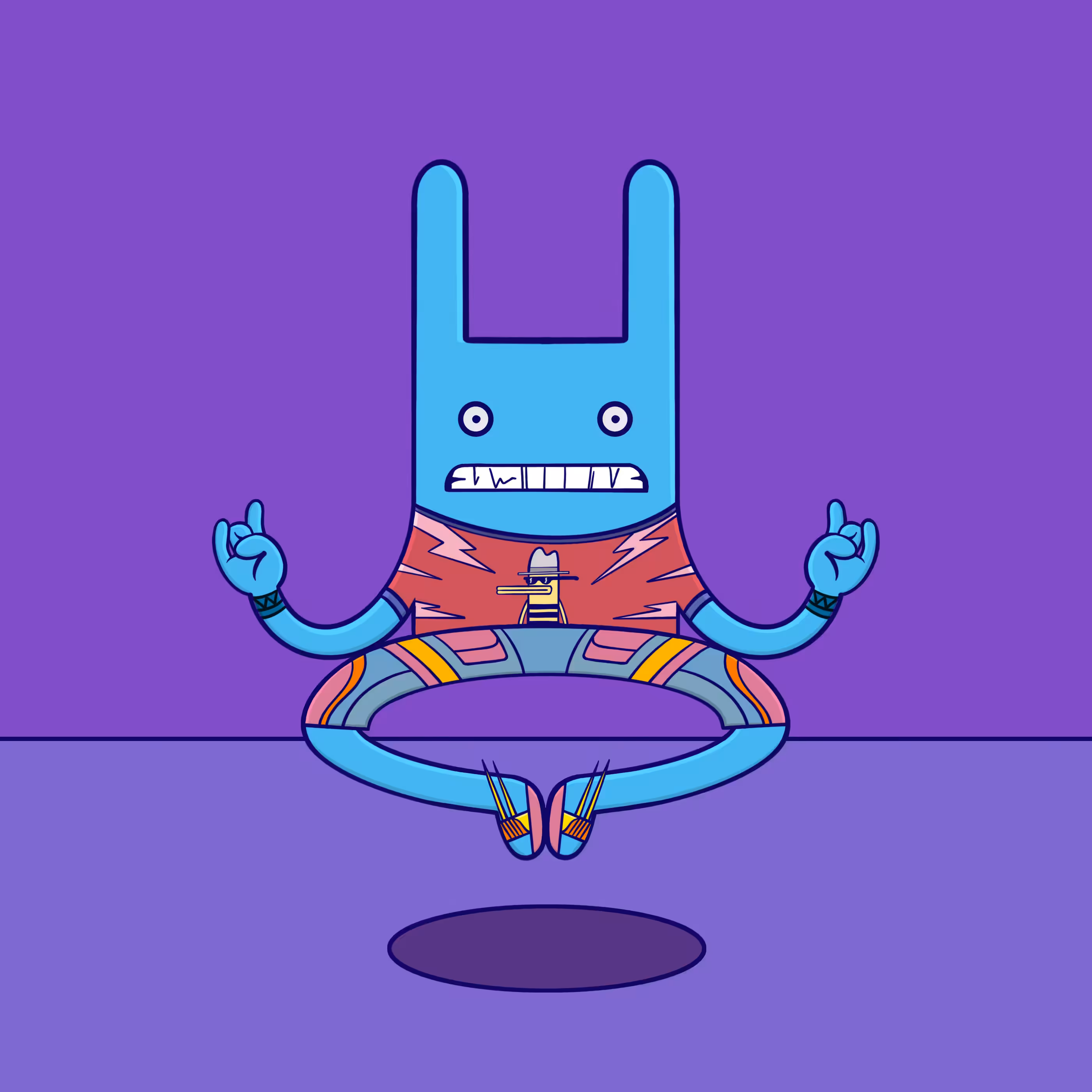 Meditation Rabbit #64