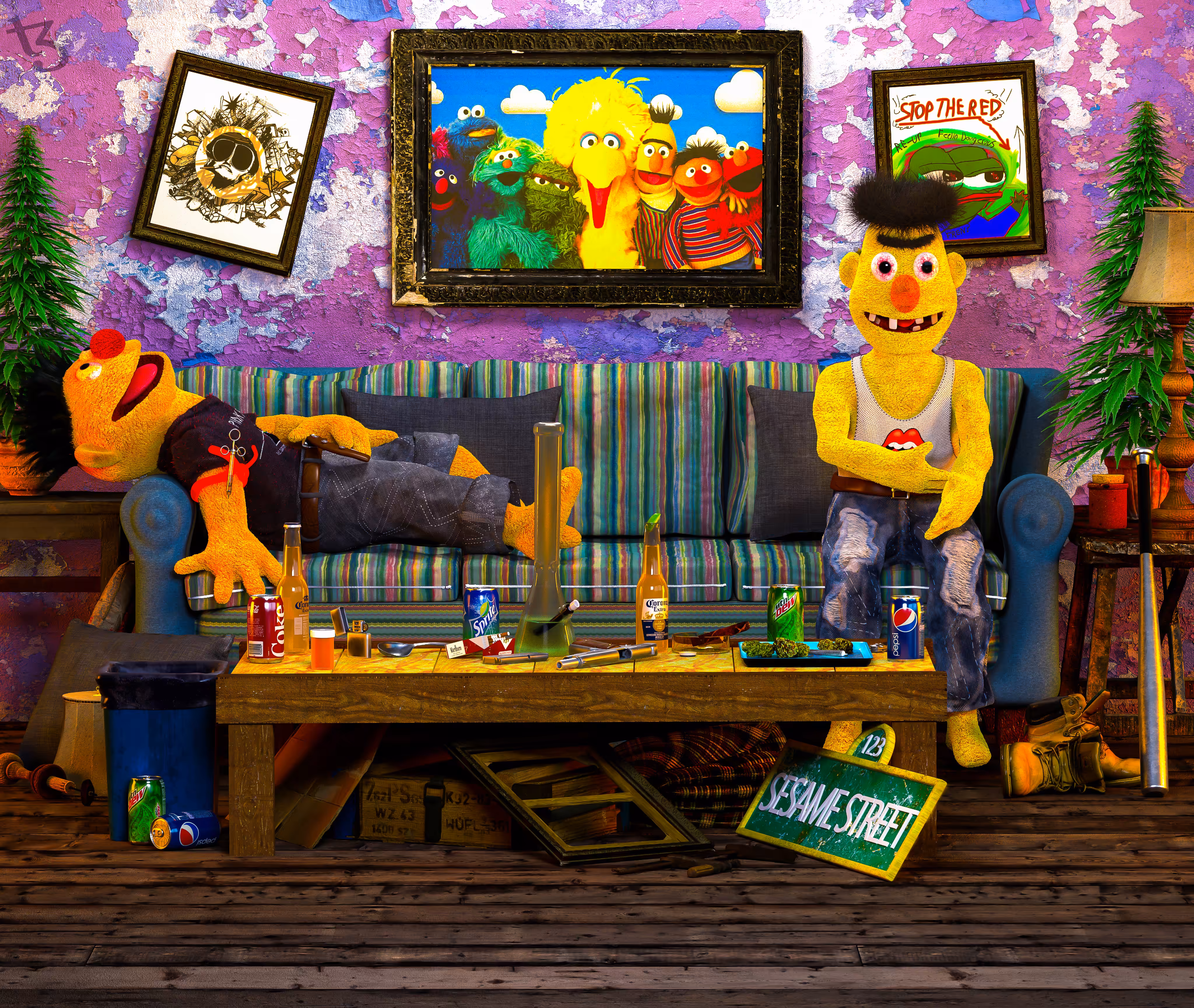 Fear and Loathing on Sesame Street