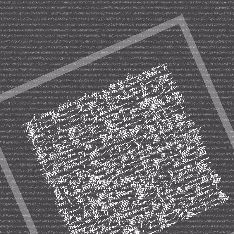 Asemic Kaleidoscope #13