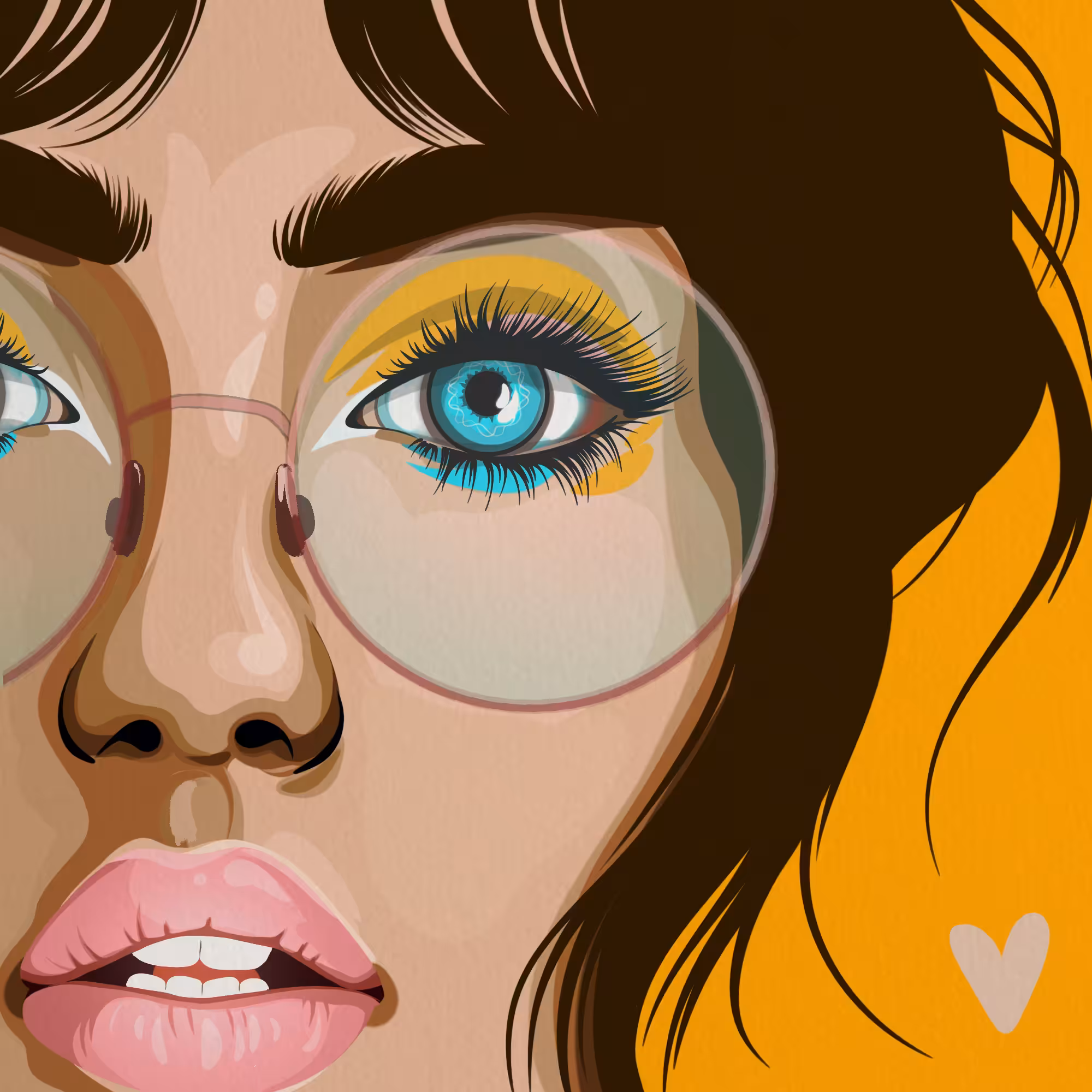 Eyes are the mirror of the soul