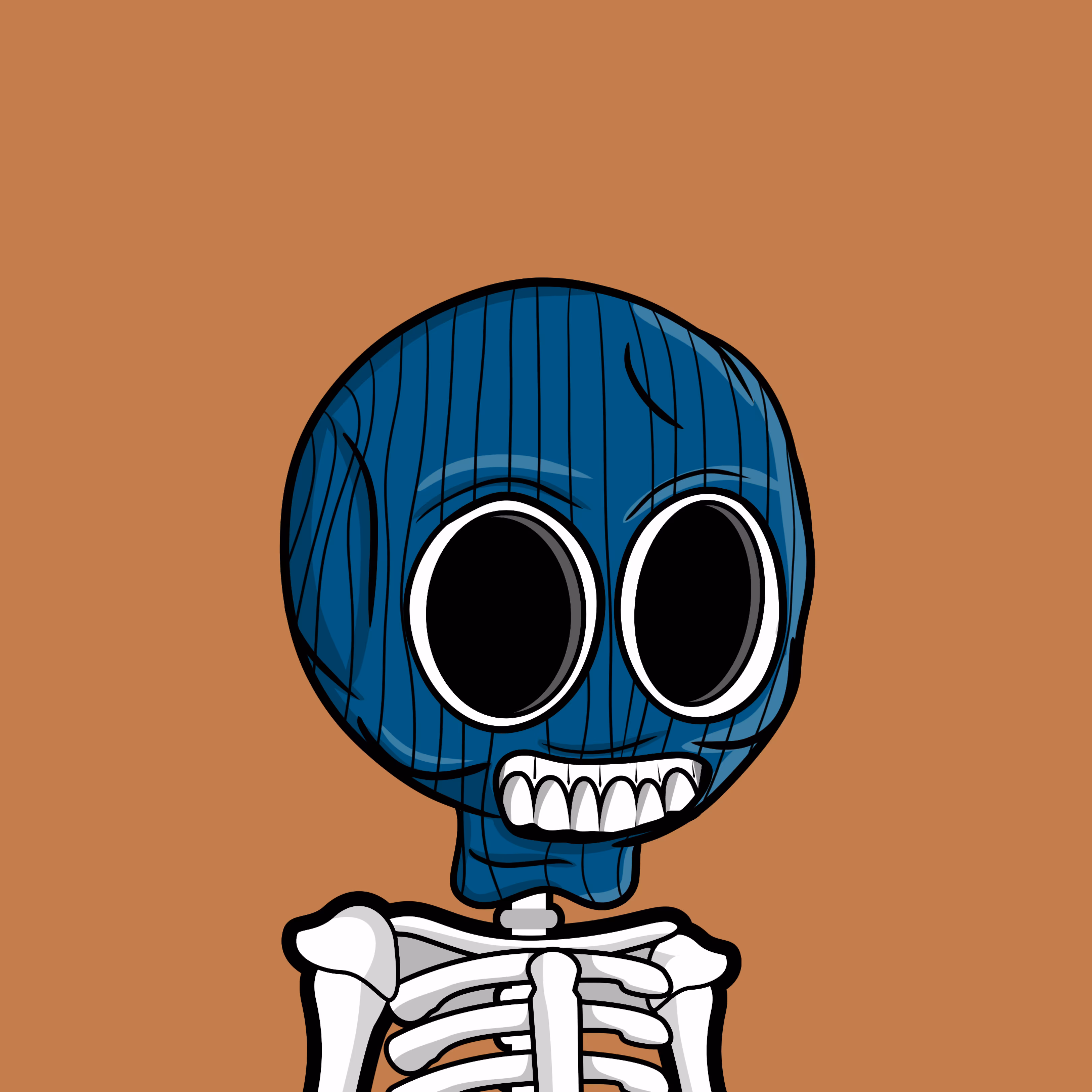Edgar The Skeleton - Skimask #309