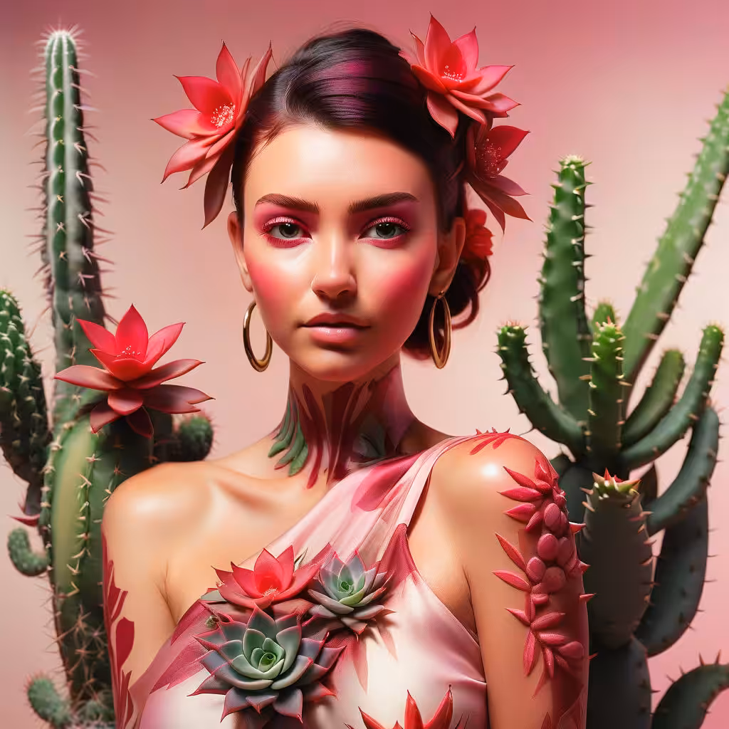 AMAZING  COLLABORATIONS: Cactus Charm 4