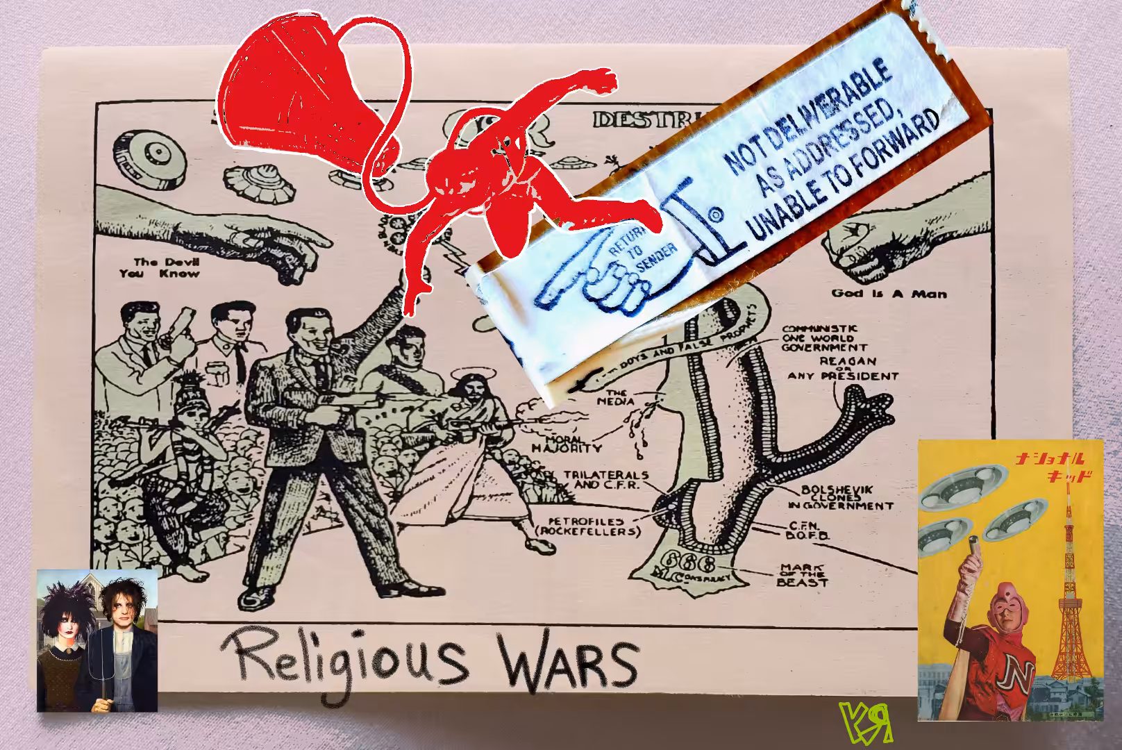 "Religious Wars" by Richard F. Yates (Holy Fool)