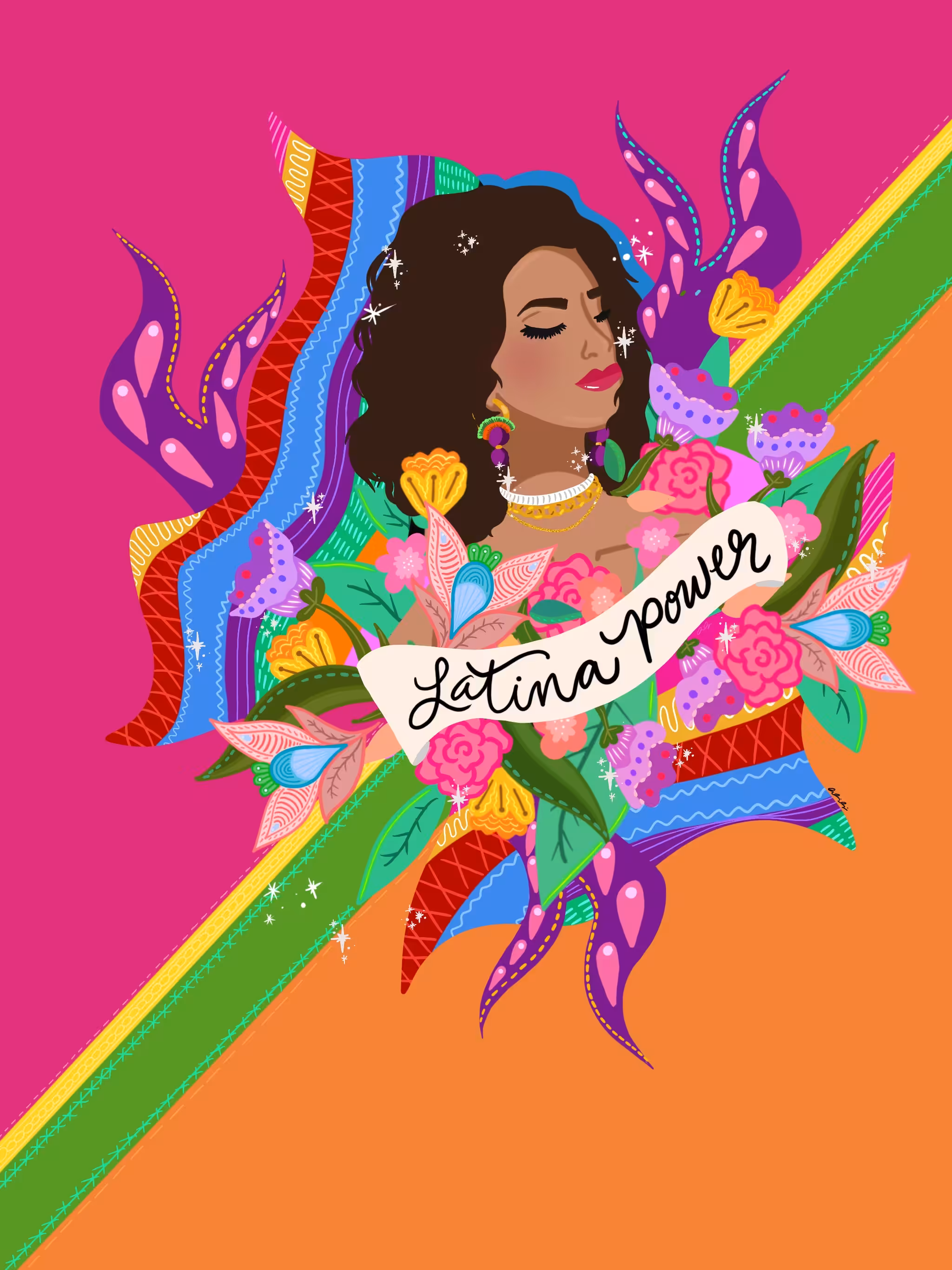 Peruvian Latina Power