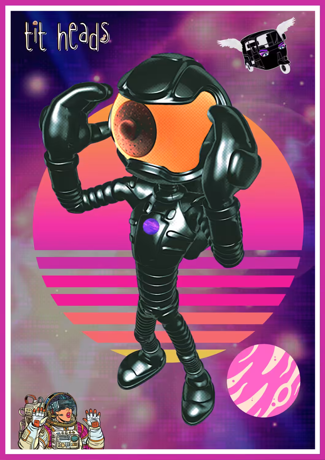 TIT HEADS IN SPACE 01 - CARL