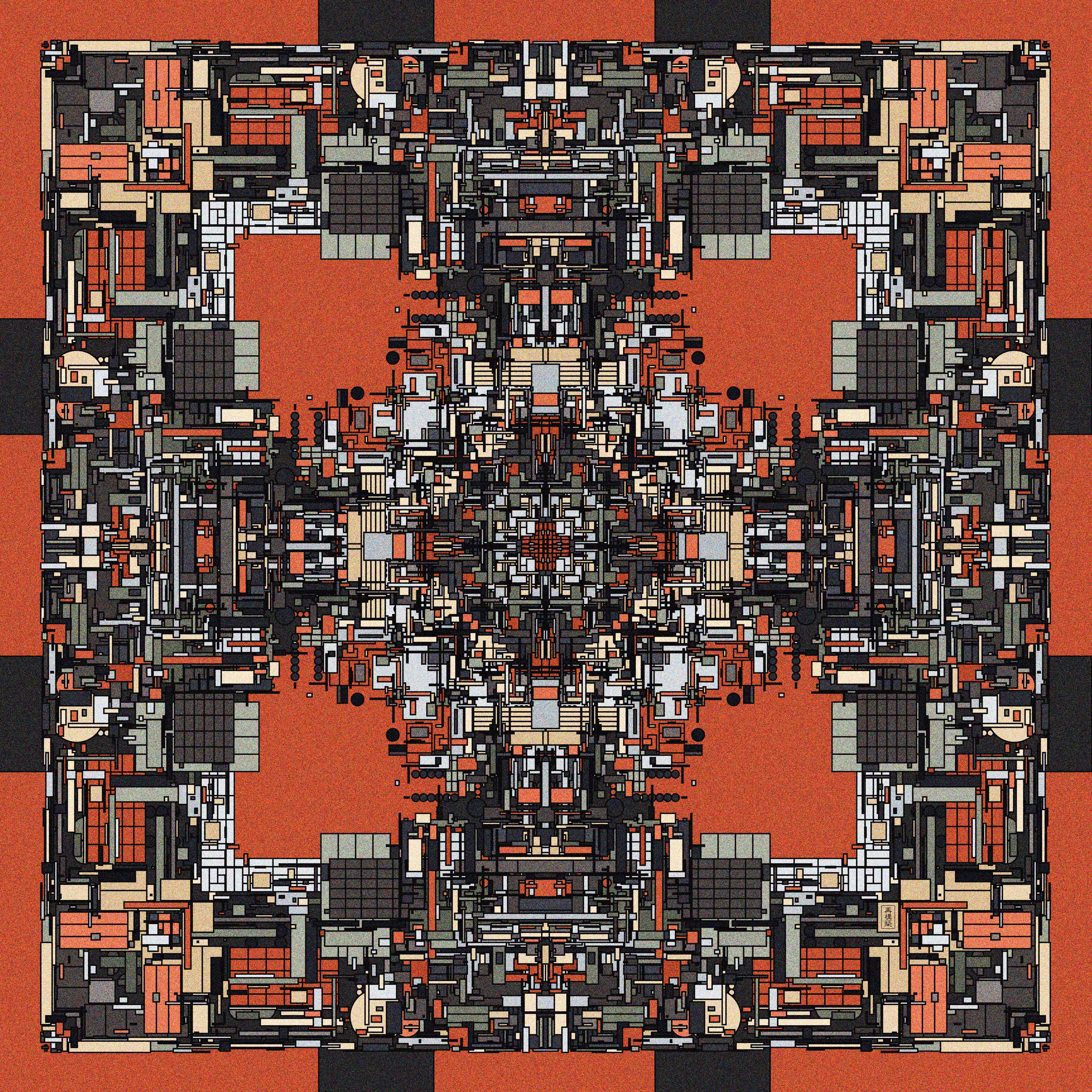 Rodeo posts: Geometrica - Hyper Qubit // Zone 3