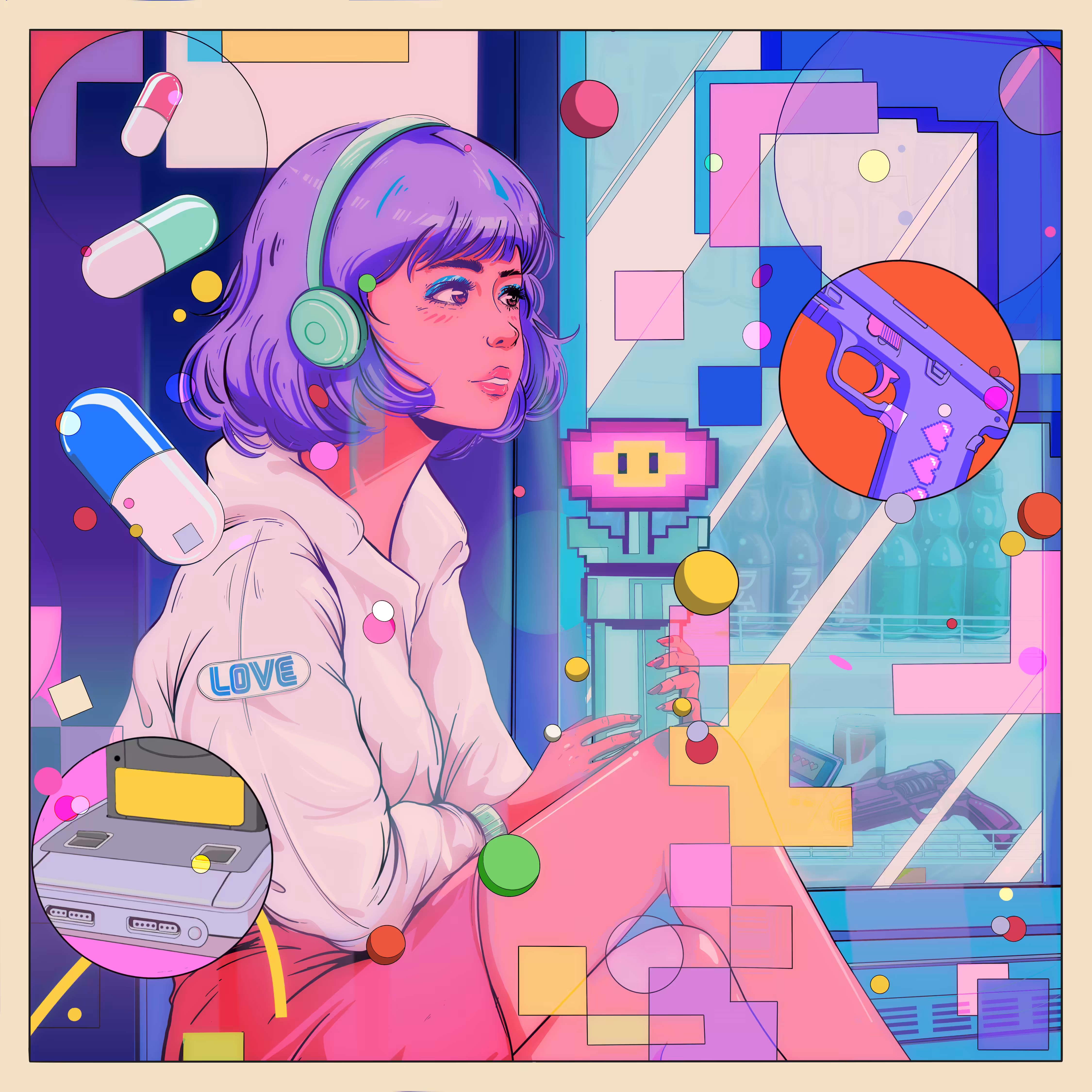 Between