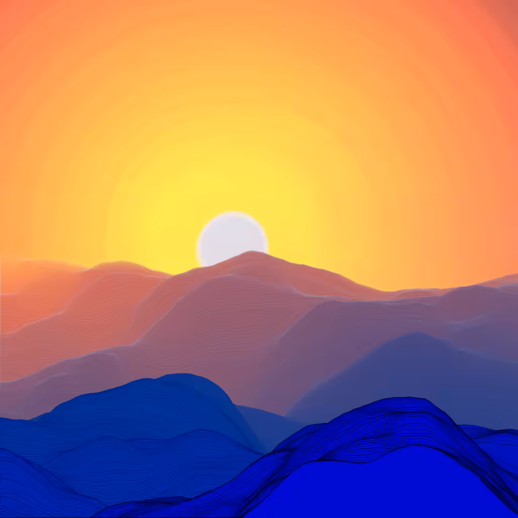 Valley at Dawn #159