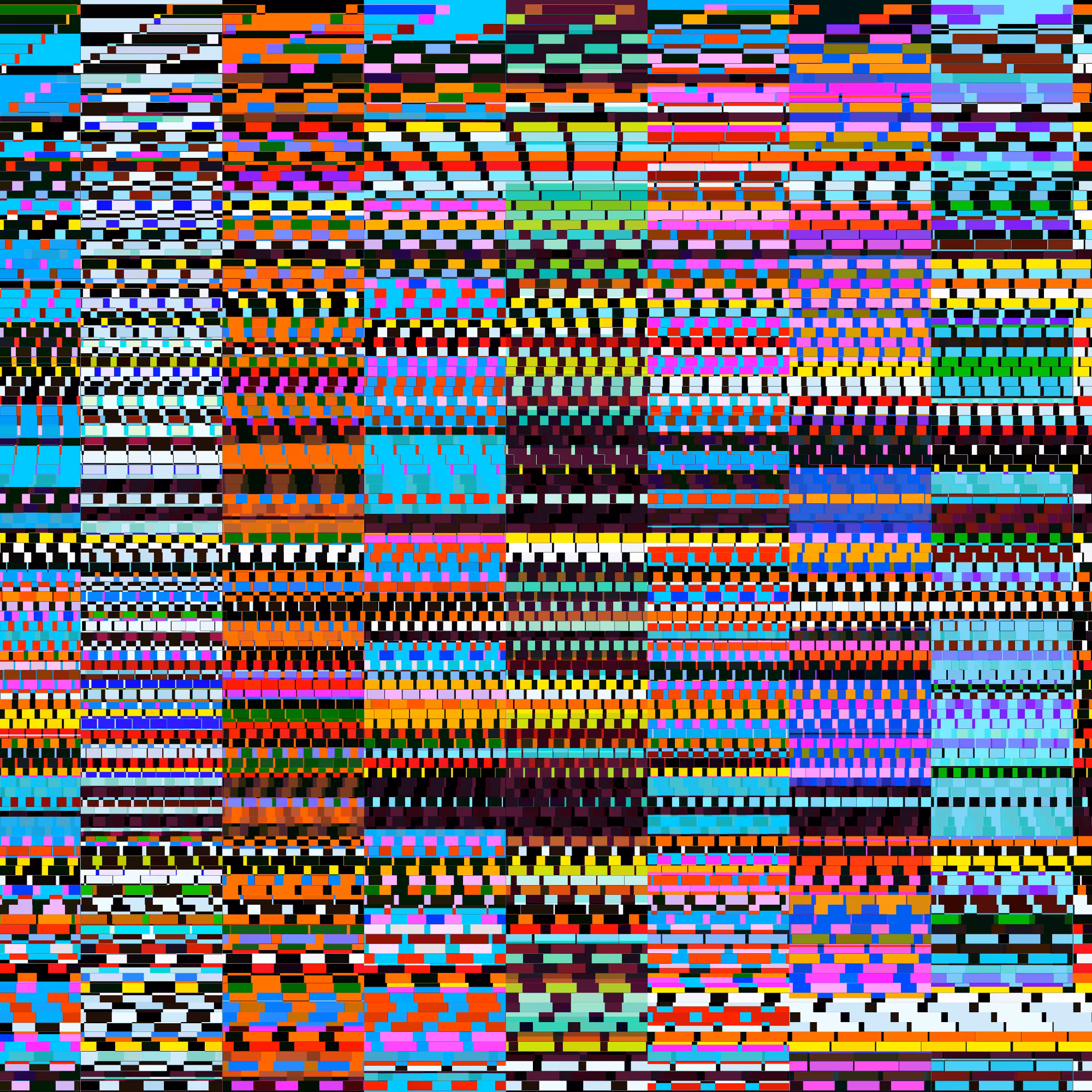 Glitchometry Stripes #47