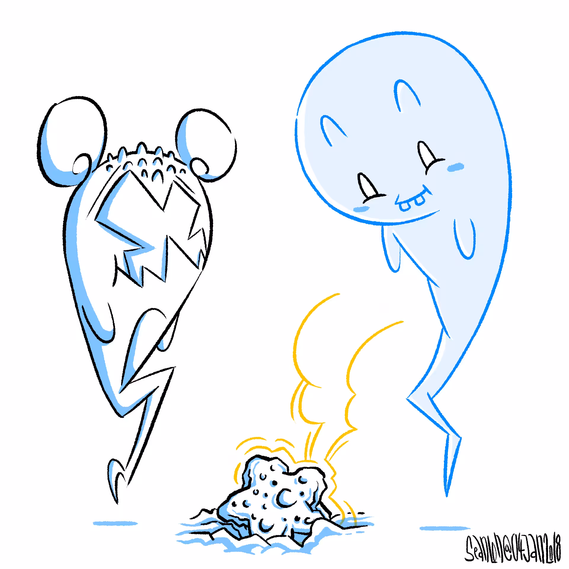 Falling star