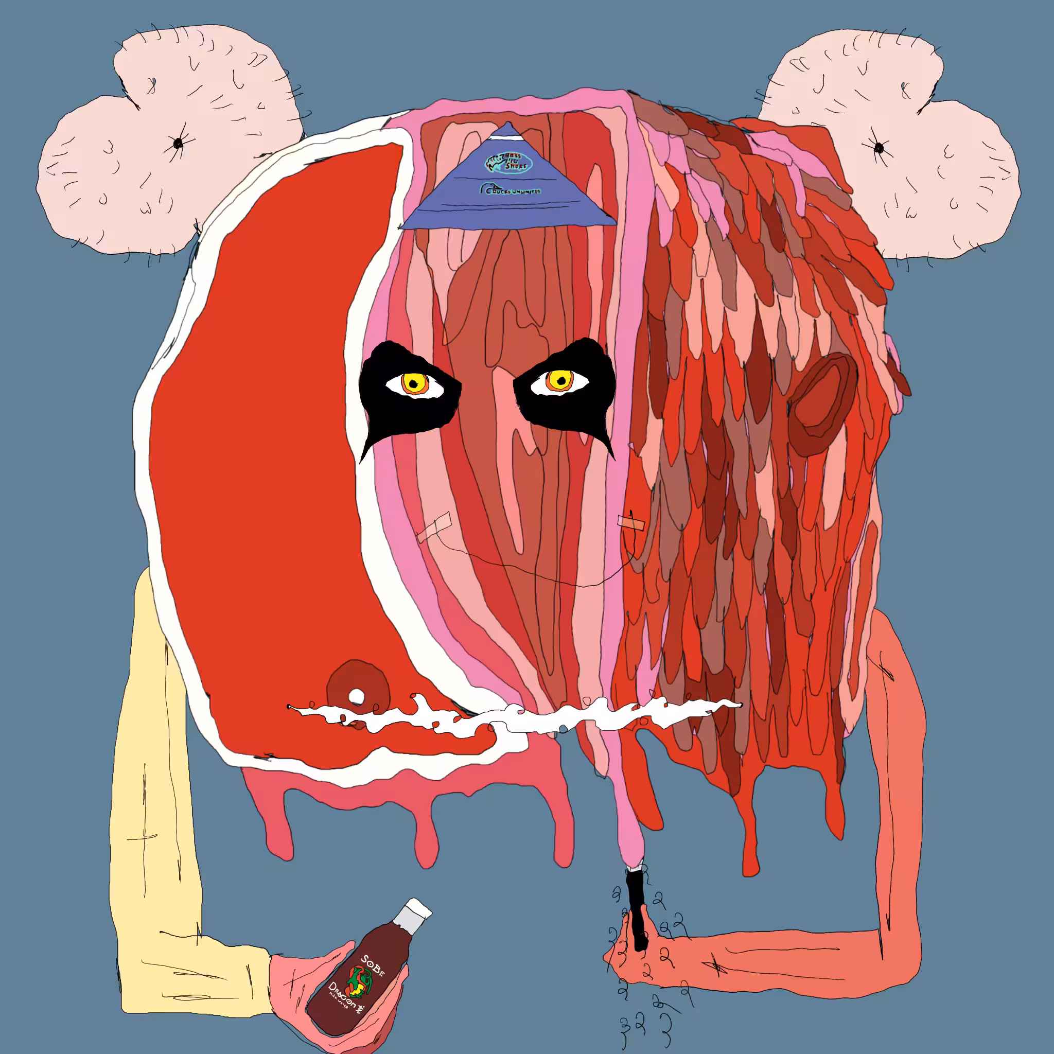 gristle buddeez worldwide: buddee #442