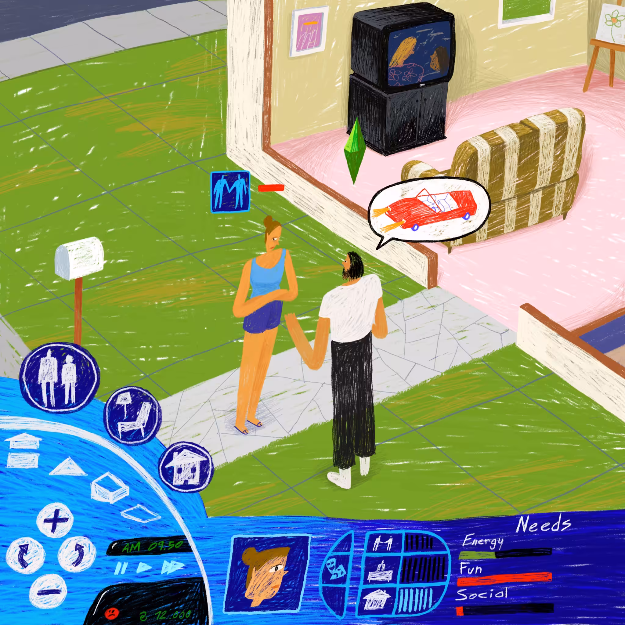 The Sims "U re boring"