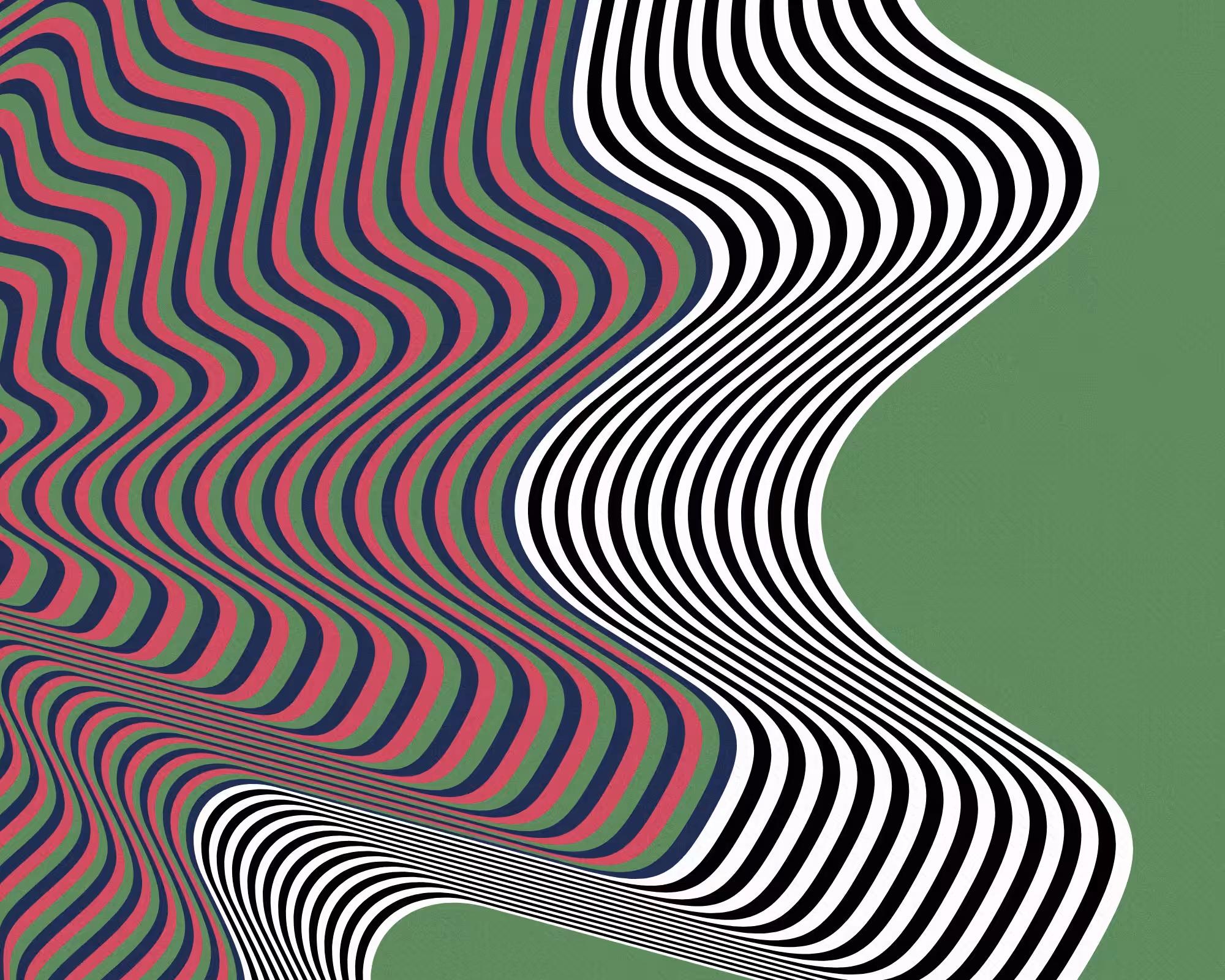 Alternating bands of color #62