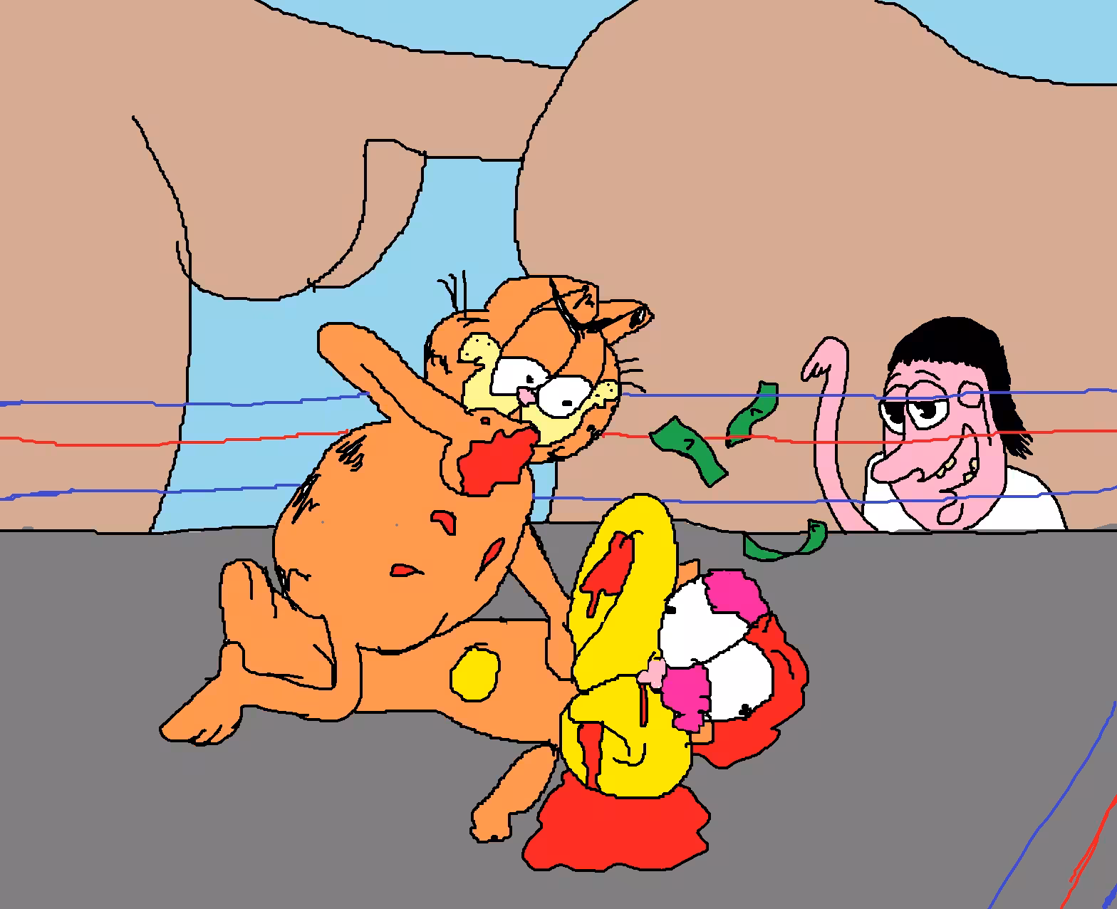 Garfield vs Gaturro
