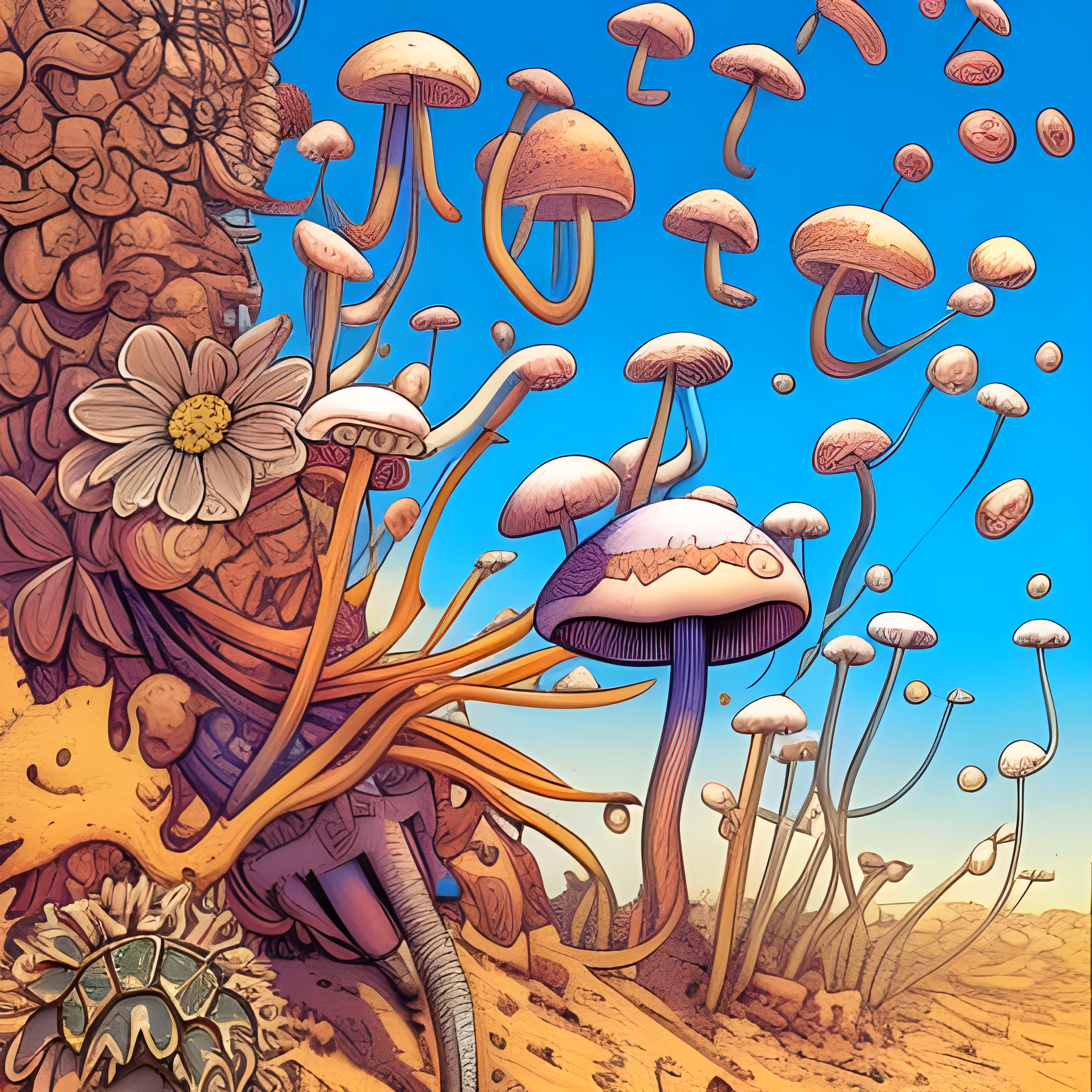 Eternal Psychedelia Explorations : Flying High