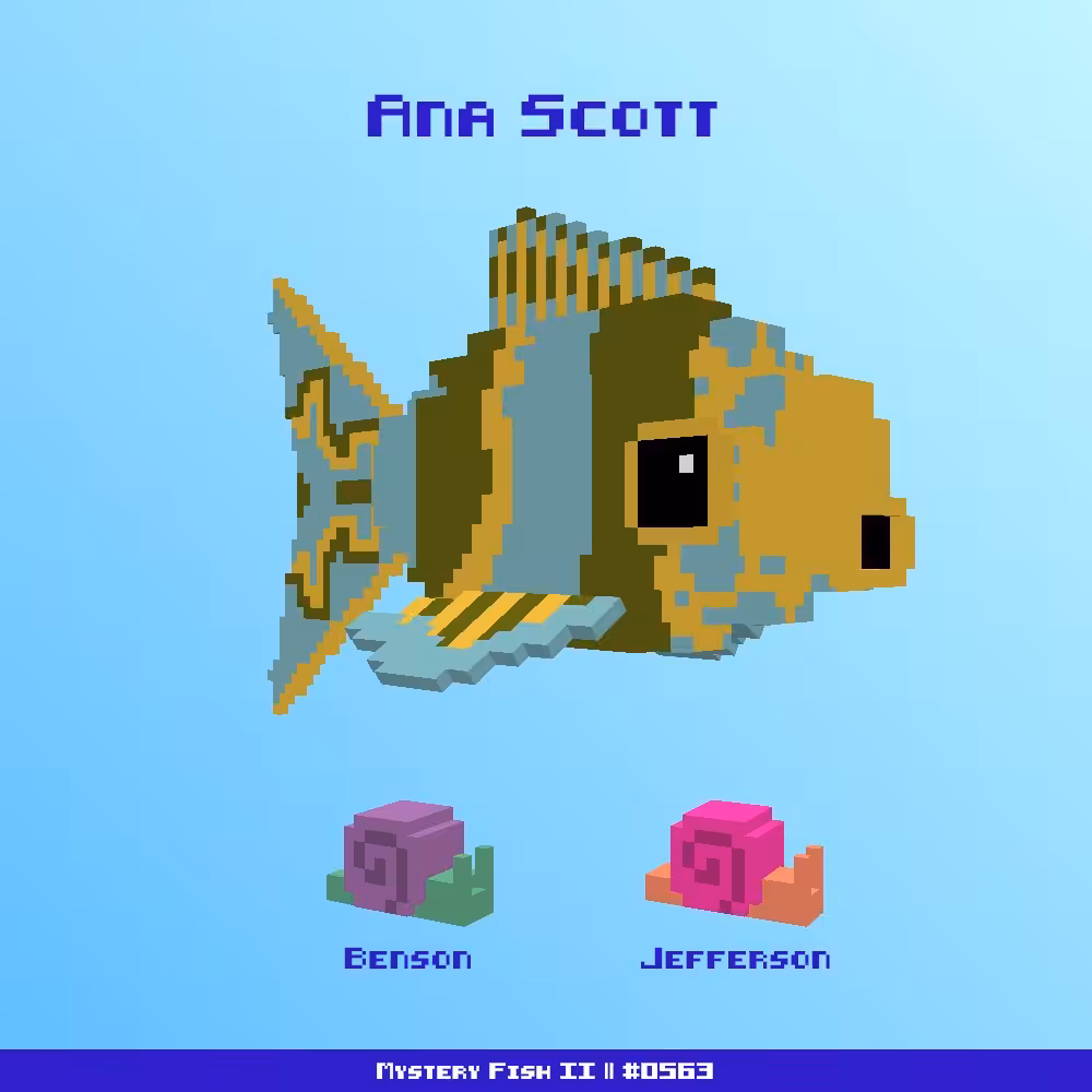 Ana Scott :: Mystery Fish 0563/1000