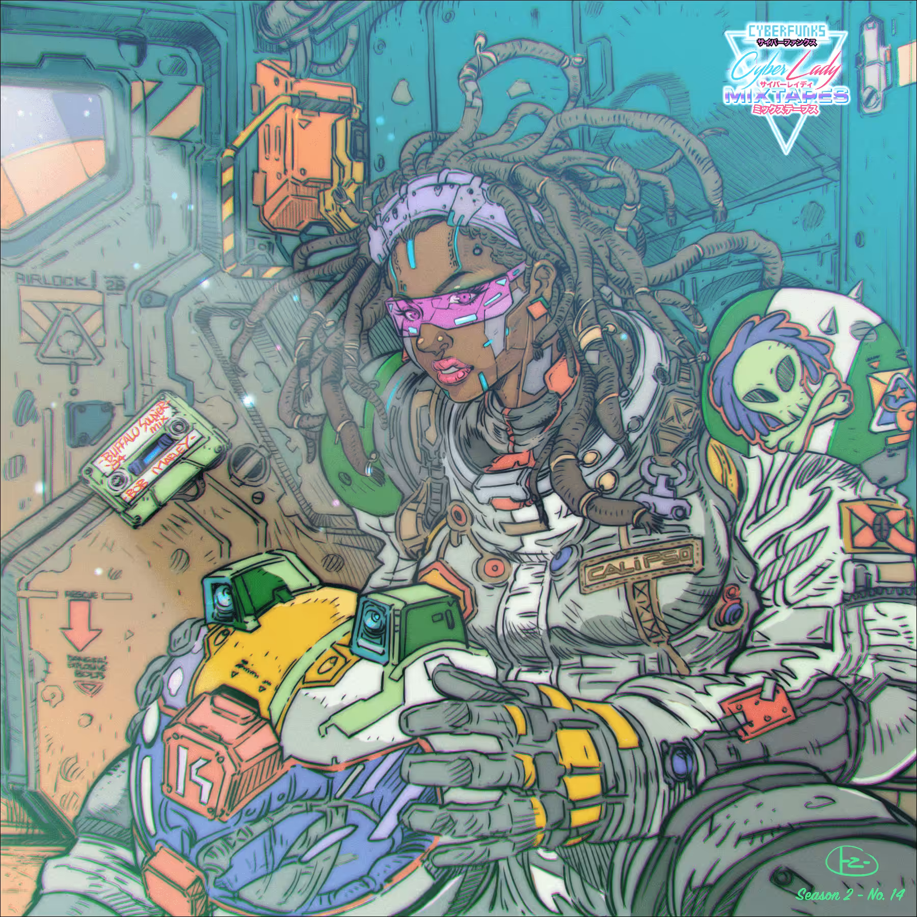 Cyberfunks-Season 2, CyberLady Mixtapes No.14