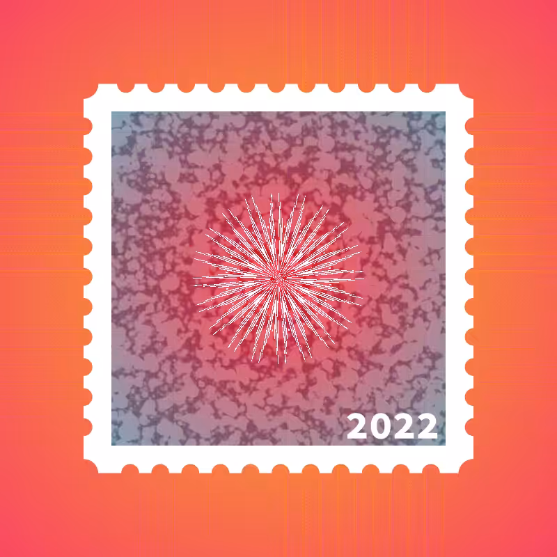 Snowflake stamp #5