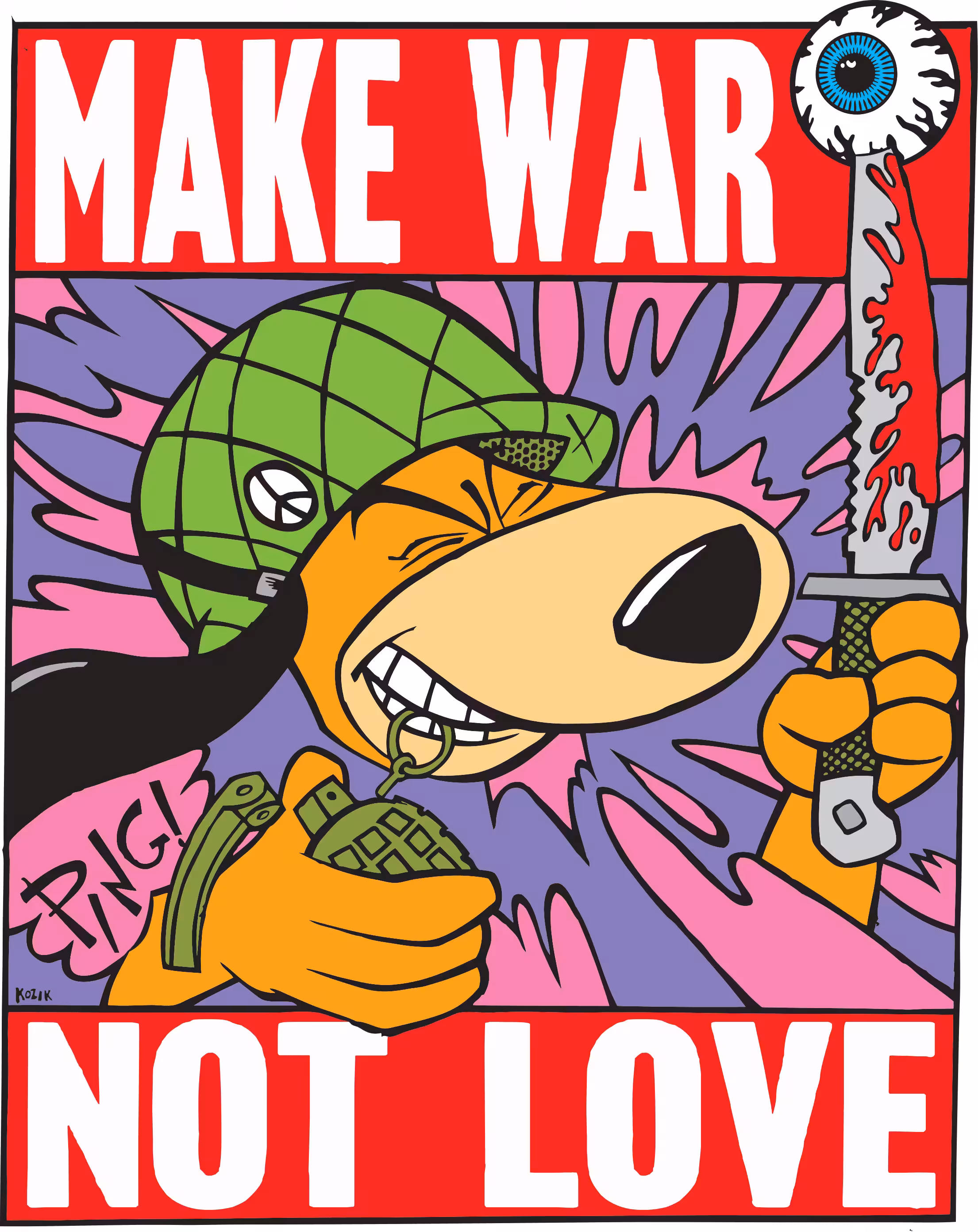 "Doggy Daddy, what did you do in the war?"