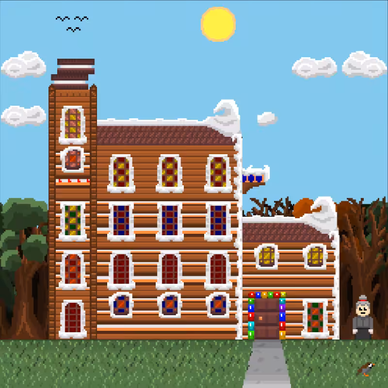 2D Mansion Candy House #35