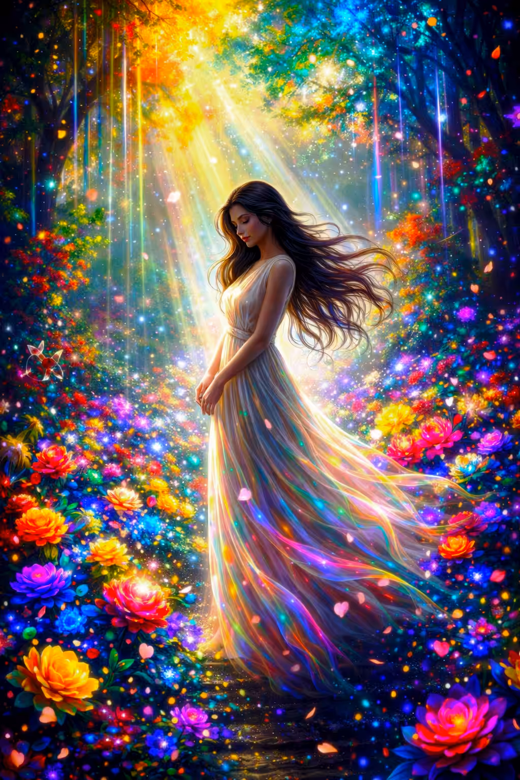She Blooms in Silence