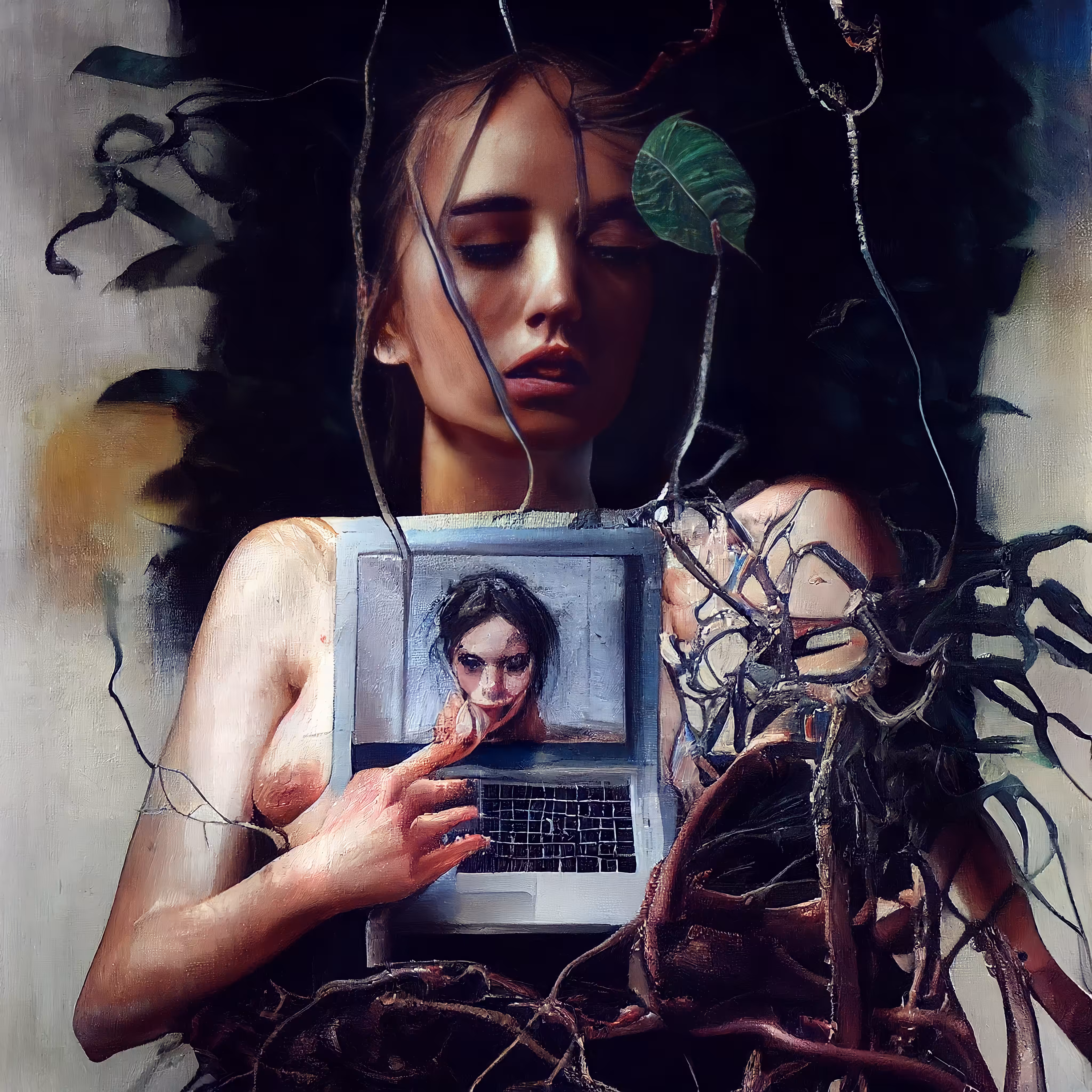 I USED TO BE A PAINTER : WEBCAM MODEL