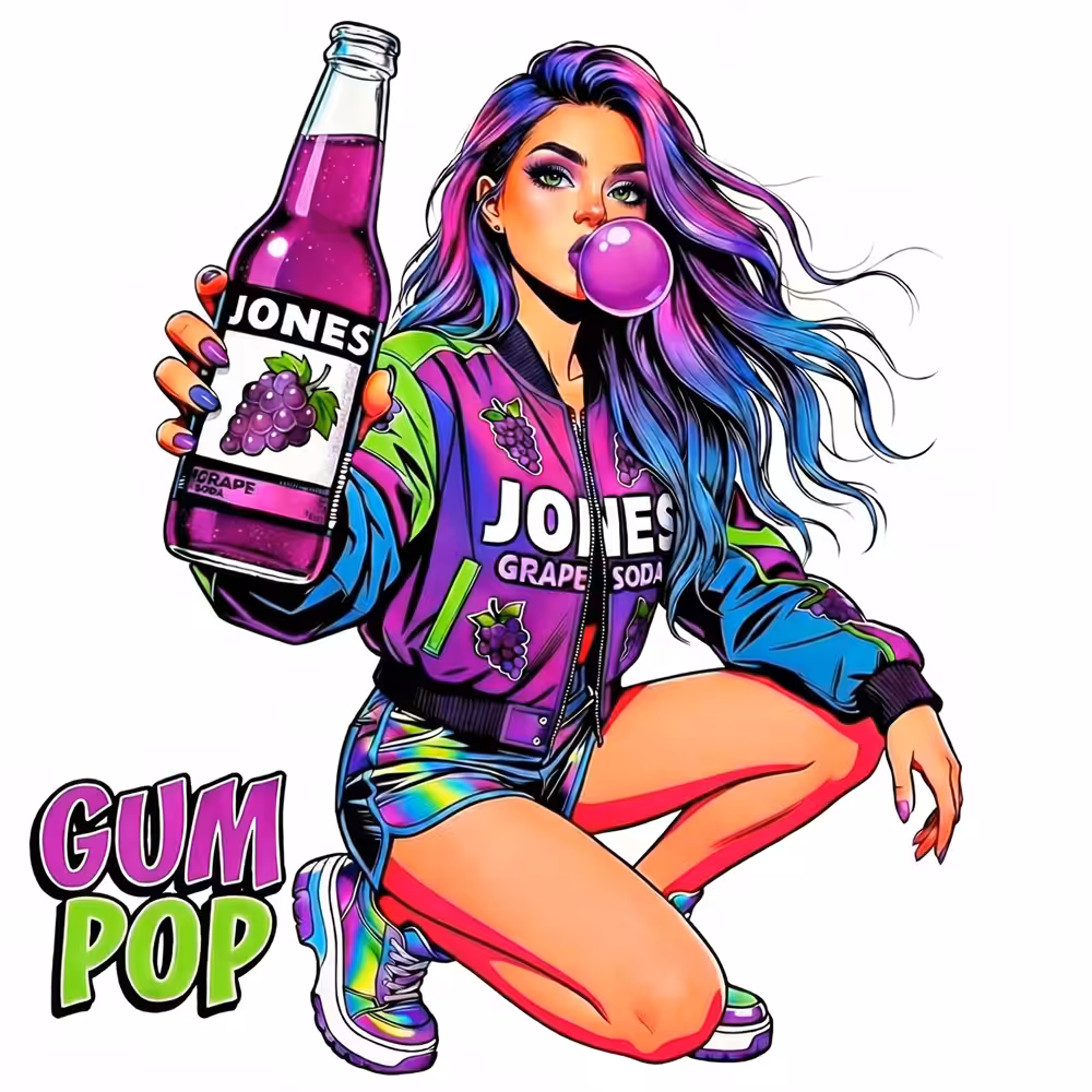 GUM POP - Sugar Rush Society: GUM POP 036 - Grape Pop Queen