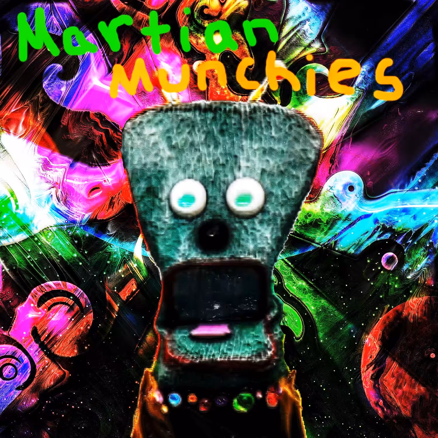 "Martian Munchies" collaboration w/LSD Gummy