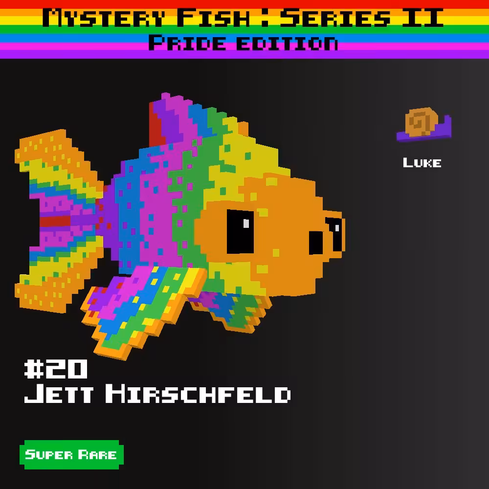 Jett Hirschfeld :: Mystery Fish : Pride Edition #20