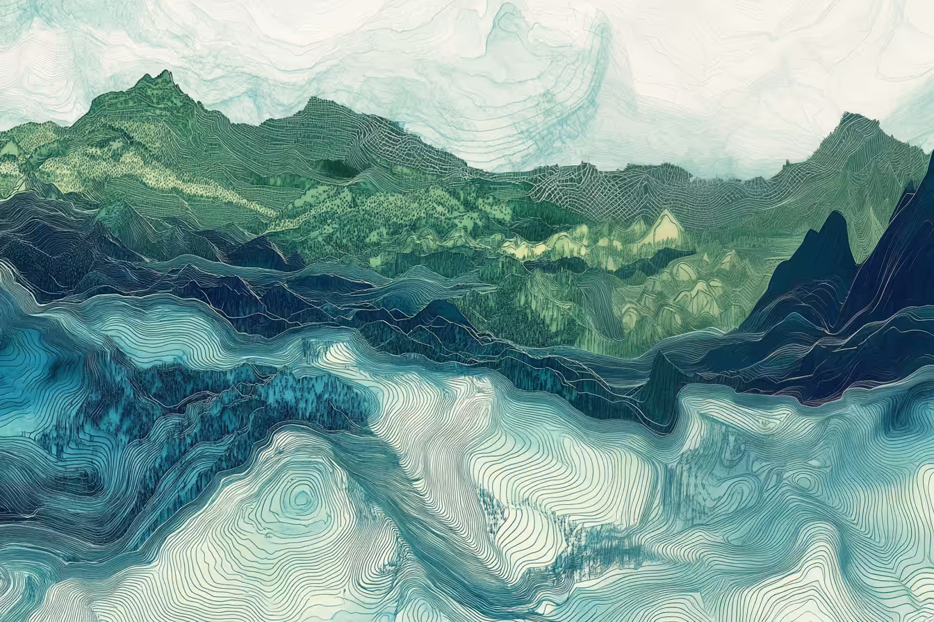Paisaje Topográfico Generativo