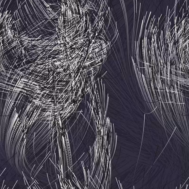 Strange Attractor Swarm #54