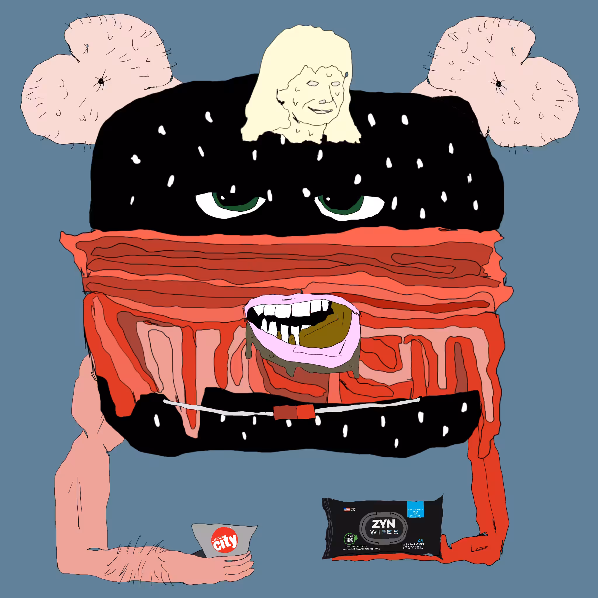 gristle buddeez worldwide: buddee #197
