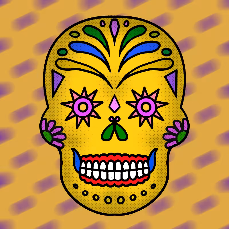 Sugar Skulls #123