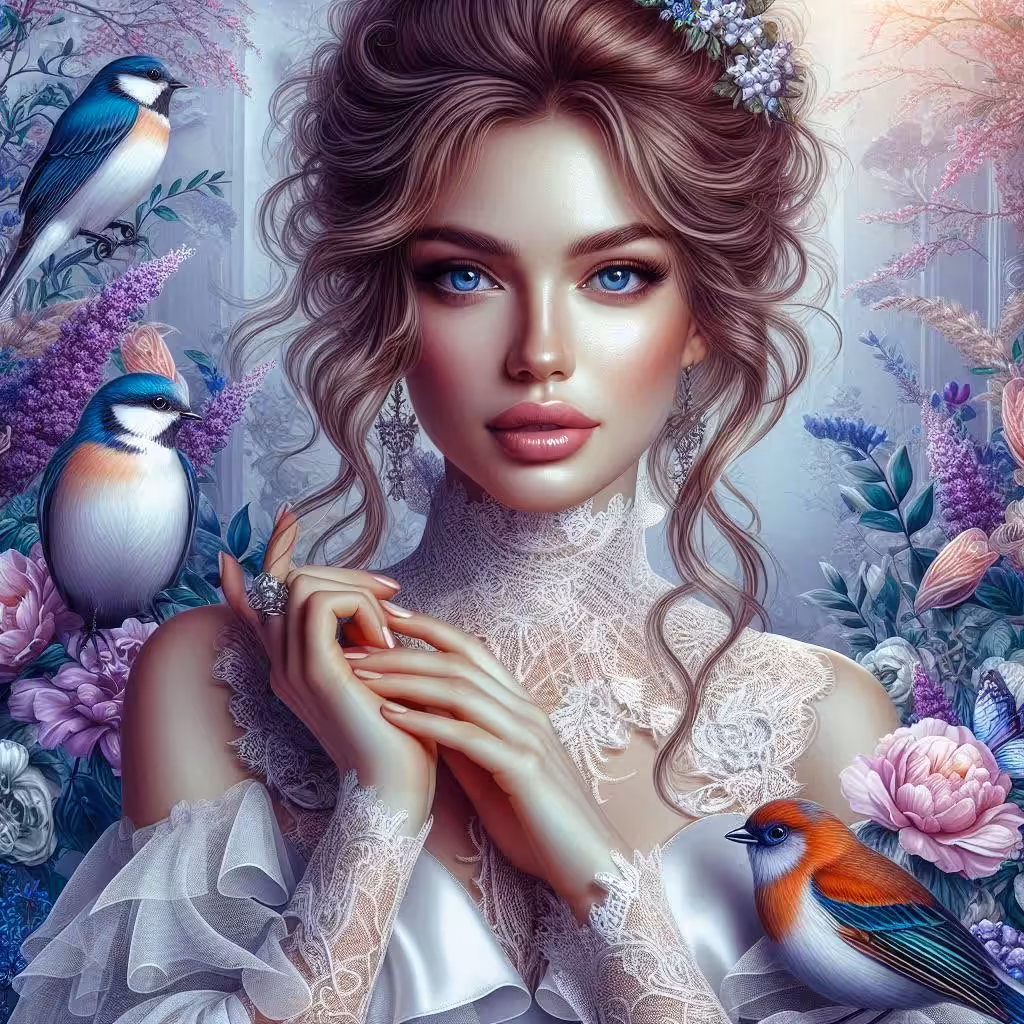 Monalisa art: Monalisa in the heaven 2