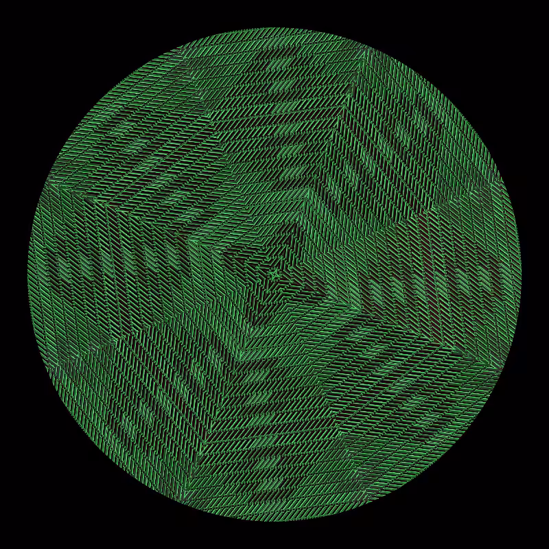 Binary kaleidoscope #70