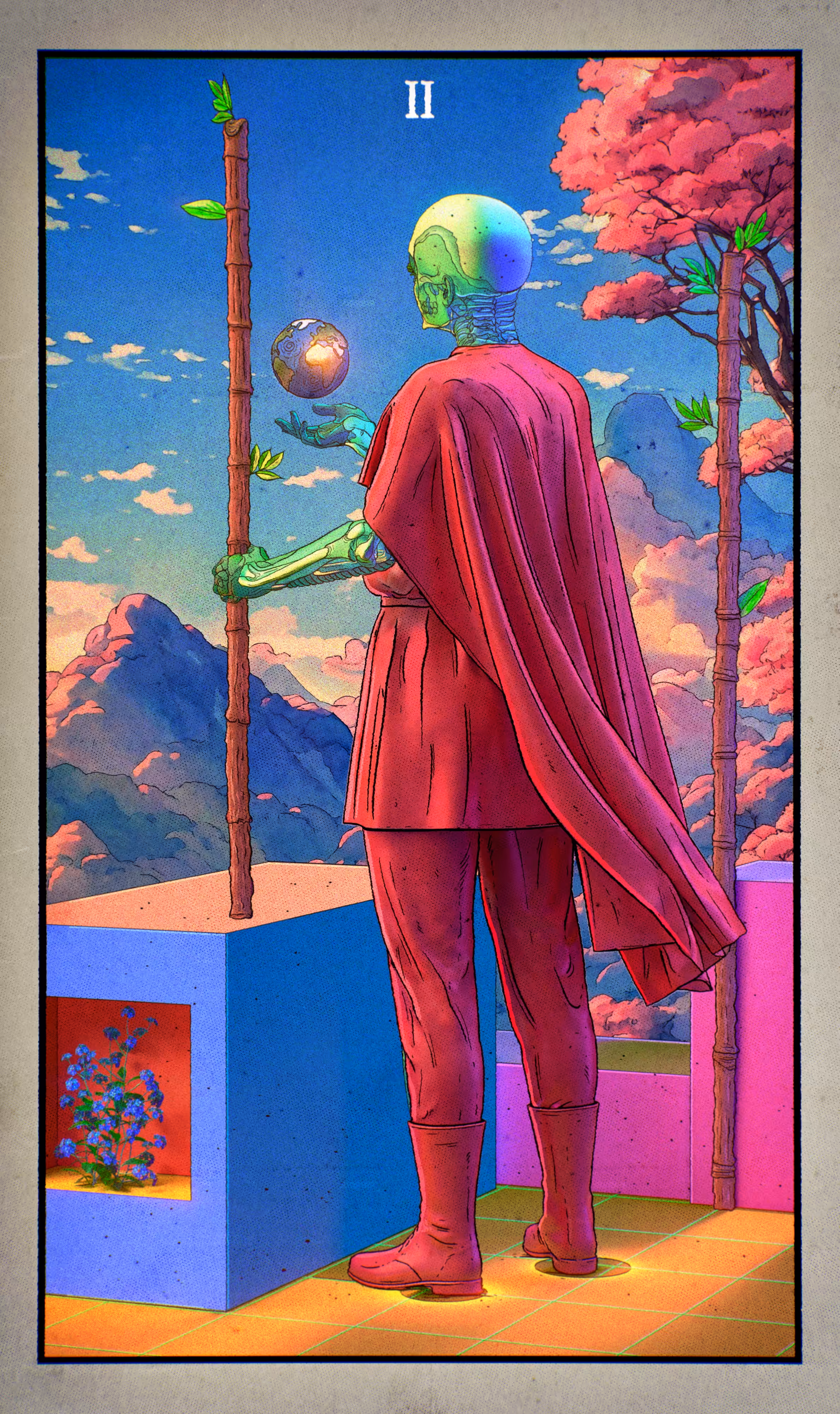 The Fool's Journey: 2 of Wands — Master